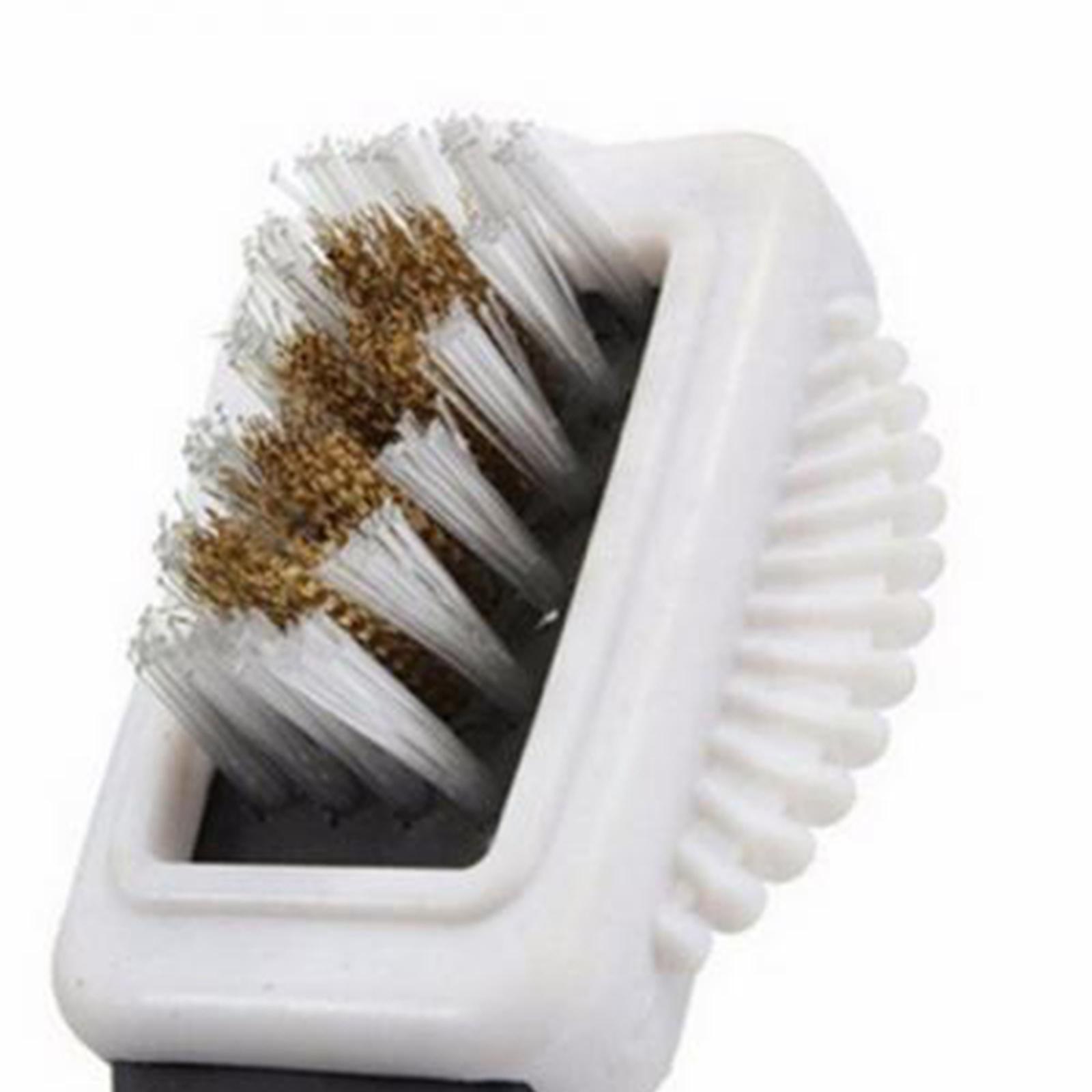 Portable Cleaning Brush 3 Side Shoe Brush Laundry Brush for Suede Snow Boot