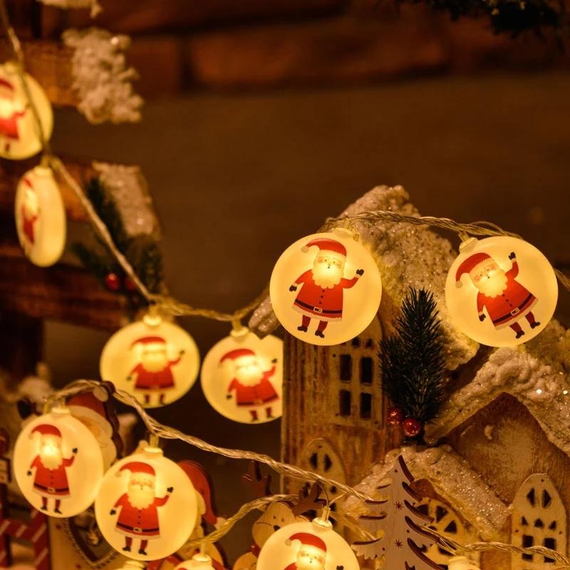 Dây Đèn Led 10 Bóng Trang Trí Giáng Sinh