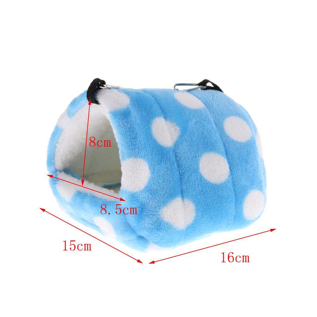 2pcs Guinea Pig House Hammock Bed Hanging Chinchilla Hideout Hut