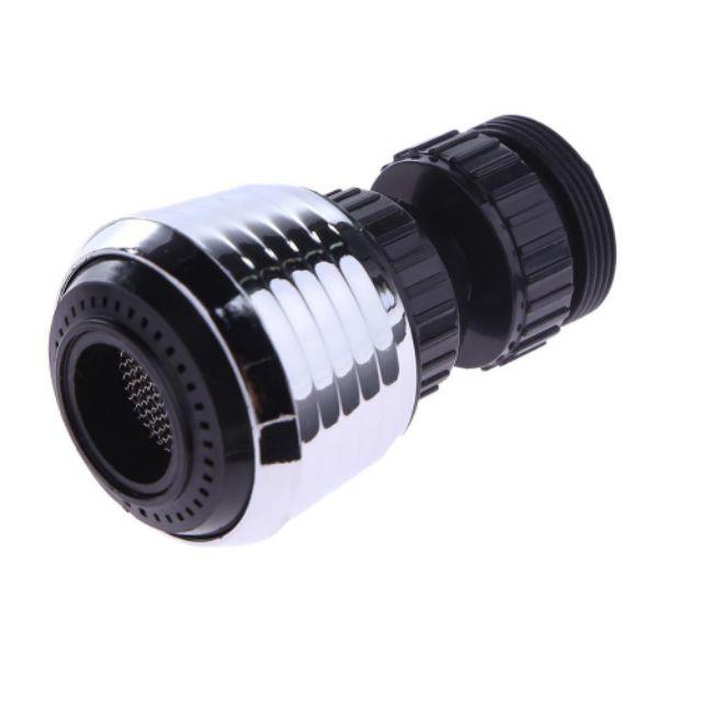 Đầu vòi rửa tăng áp cực mạnh xoay 360 độ