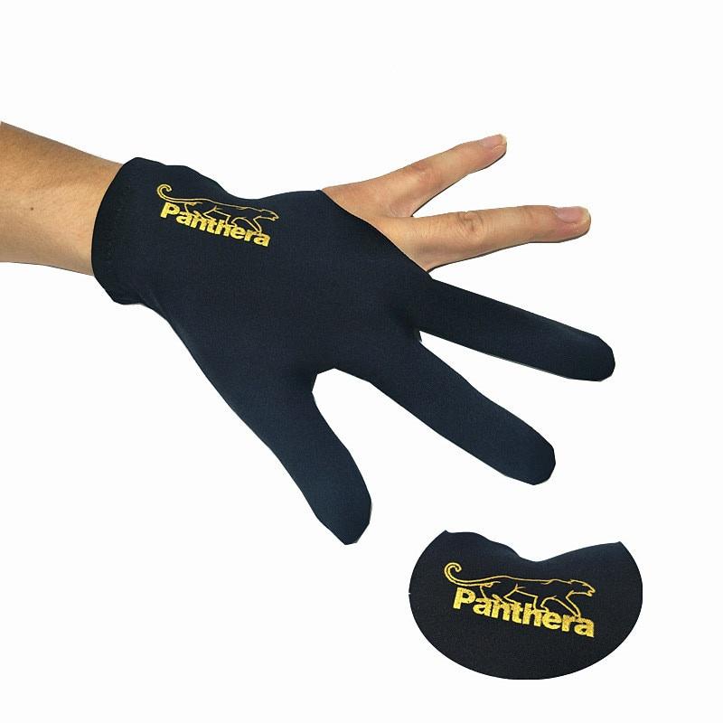 Three Finger Snooker Billiard Cue Glove Lycra Fabrics Embroidery Left Hand Open Pool Fitness Accessories Hot Sale Dropshipping