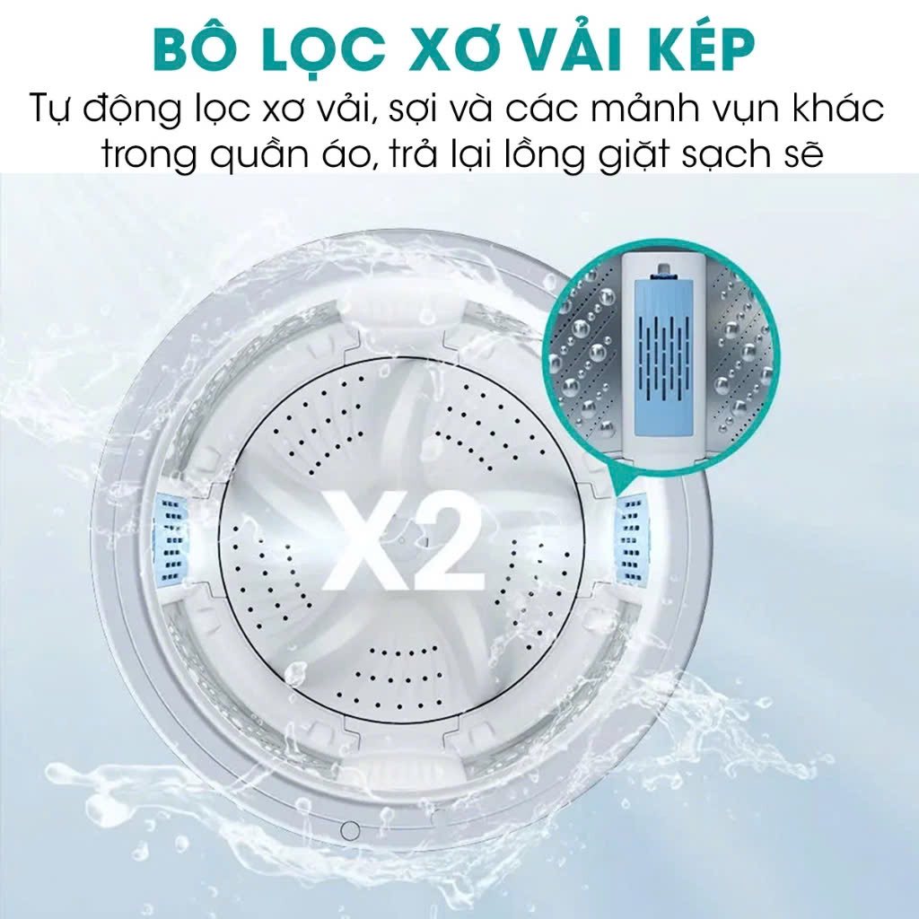 Máy Giặt Hisense Inverter 10.5kg WT5J1013DT Tiết Kiệm Điện, Động Cơ Êm Ái, Bảo Hành Chính Hãng 3 Năm - Hàng Chính Hãng
