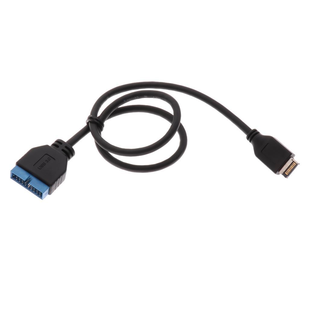 USB 3.1 Bảng Điều Khiển Phía Trước Đầu Ra USB 3.0 20Pin Đầu Nối Dài Bền