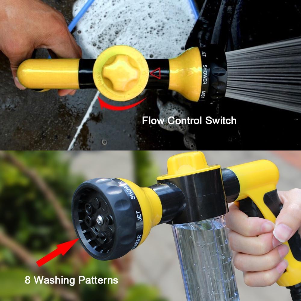 Vòi xịt nước rửa xe hơi áp suất cao 3 cấp