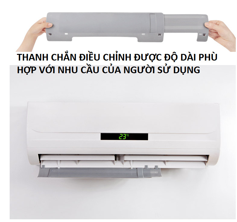 Tấm chắn điều chỉnh hướng gió cho máy lạnh