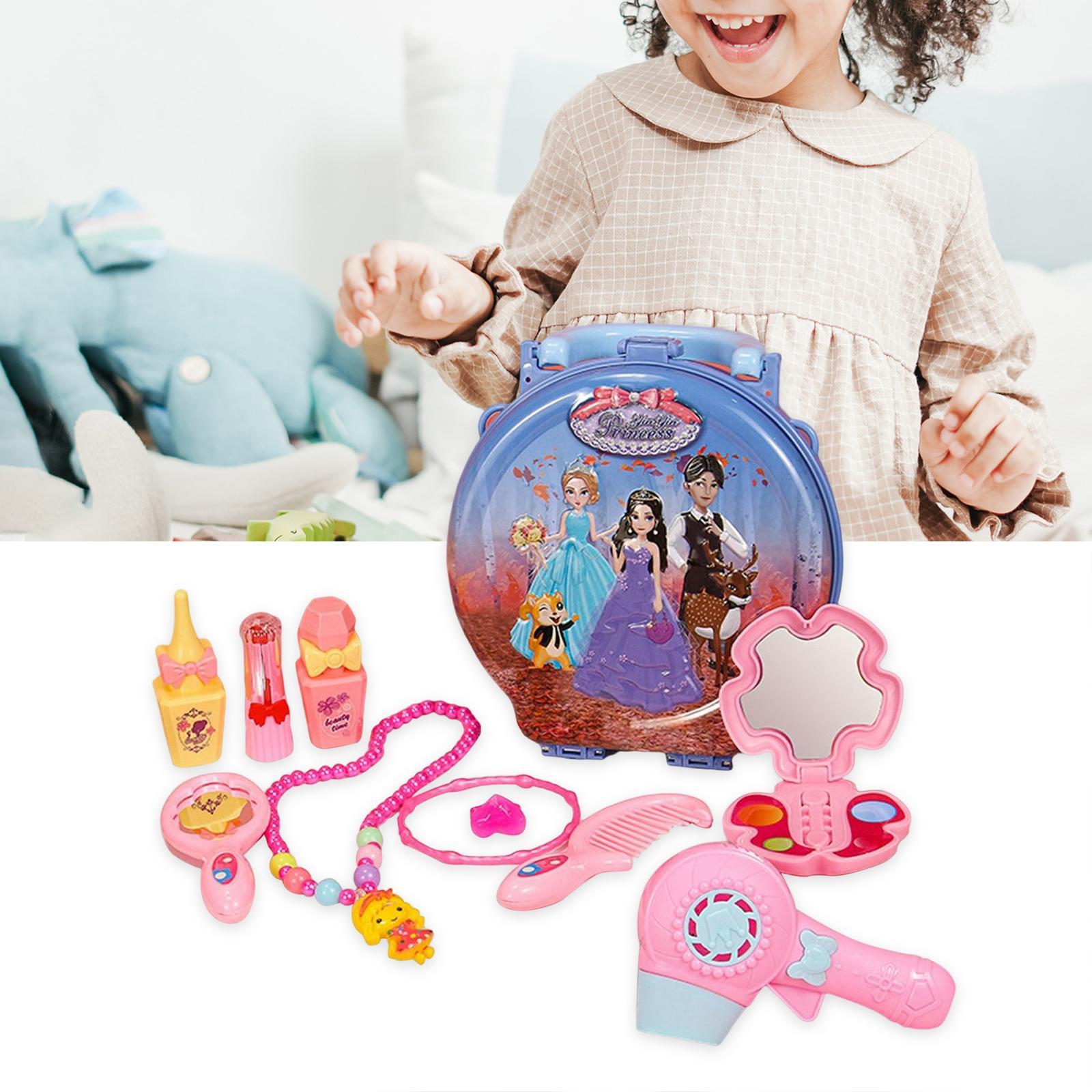 Kids Pretend Trolley Bag Educational for Girls Boys Little Girls Toddler