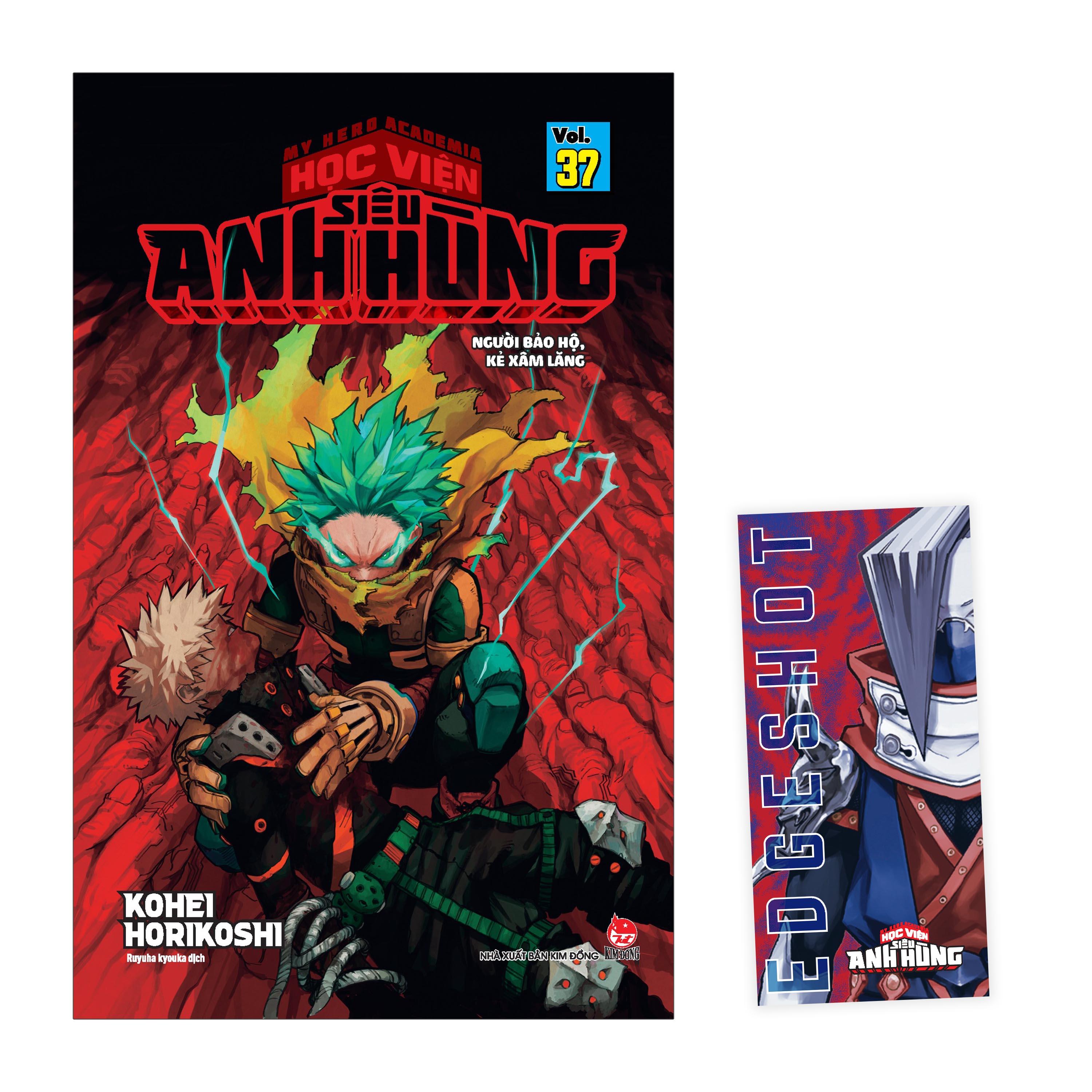 My Hero Academia - Học Viện Siêu Anh Hùng - Tập 37: Người Bảo Hộ, Kẻ Xâm Lăng - Tặng Kèm Bookmark