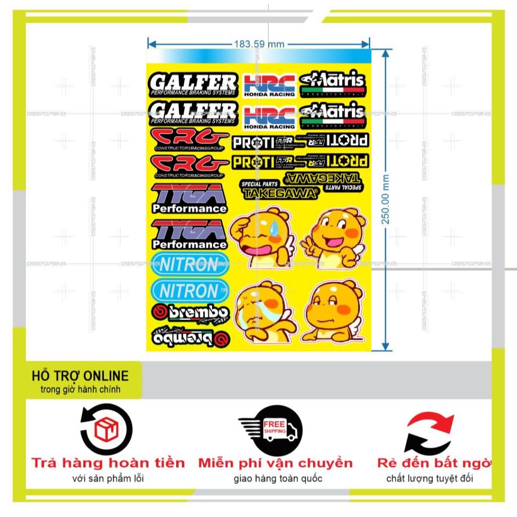 LOGO STICKER DÁN XE MÁY M47 - BI DECAL