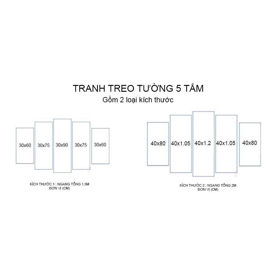 Tranh Treo Tường Đồng Quê - Tranh Treo Tường 3D cho phòng khách sang trọng - Tranh Quê Hương Treo Phòng Khách