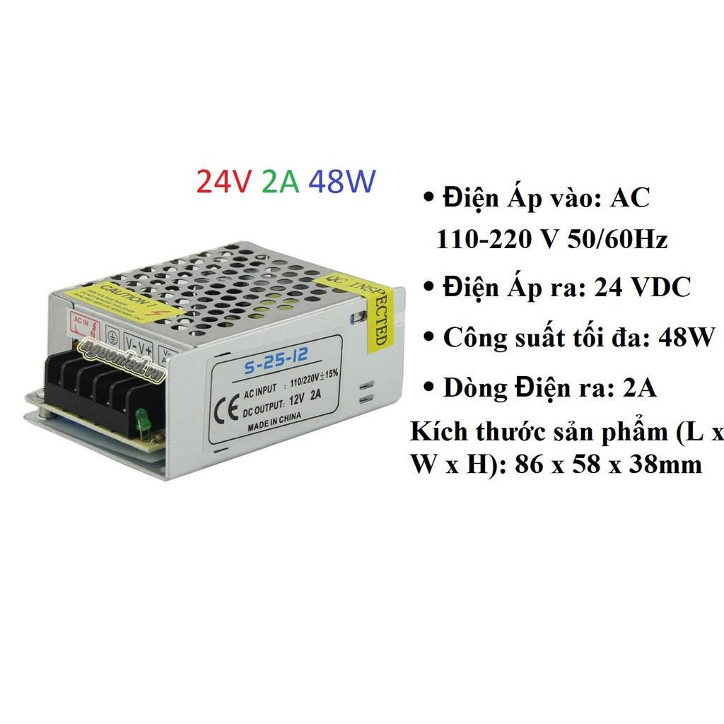 NGUỒN TỔ ONG 24V - 1A/2A/3A