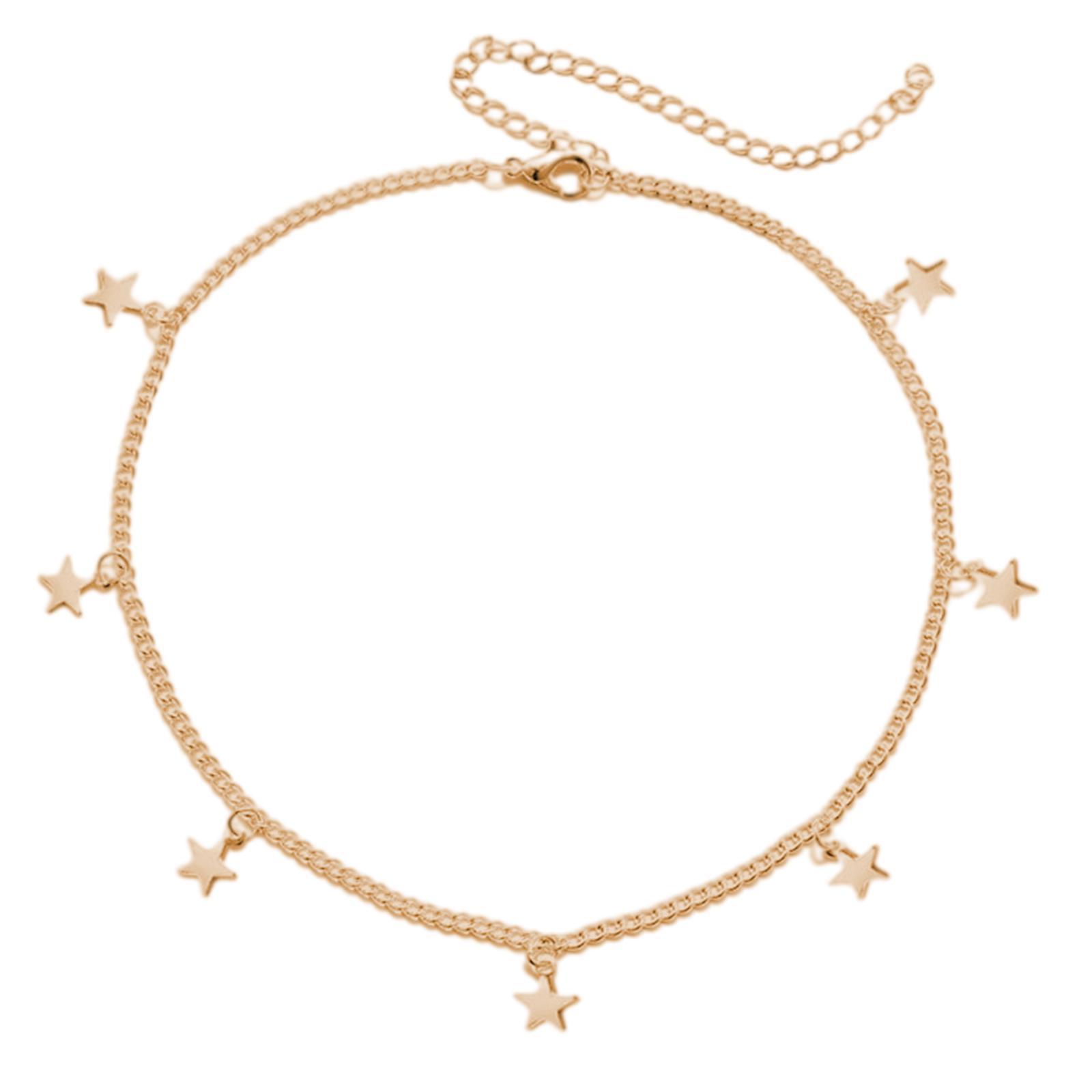 Necklace Geometry Jewelry Personality Elegant Stars Pendant Fashion for Party Women Girl