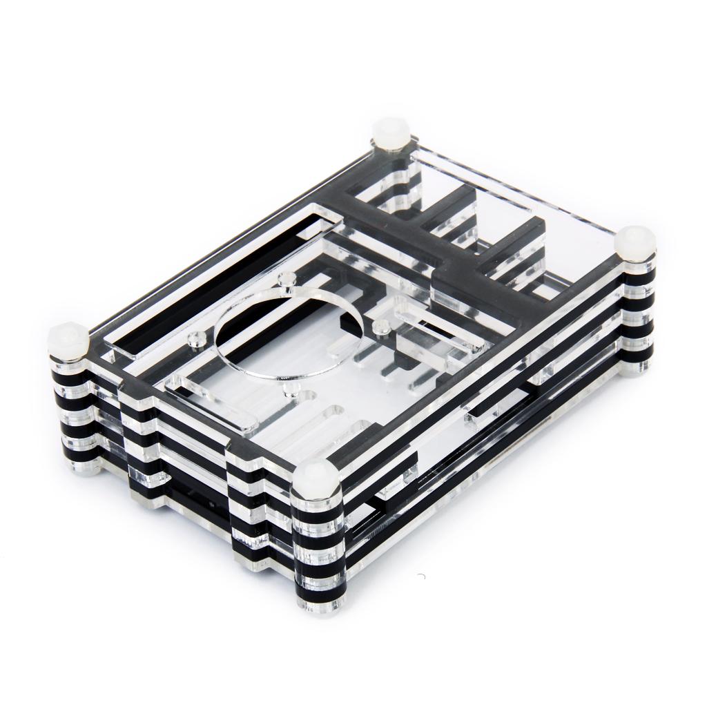 Black Shell Case Box Cover Enclosure for Pi B+/ Pi 2