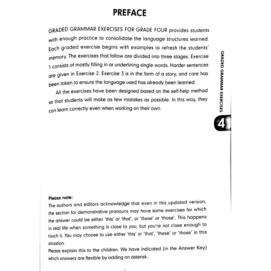 Graded Grammar Exercises 4