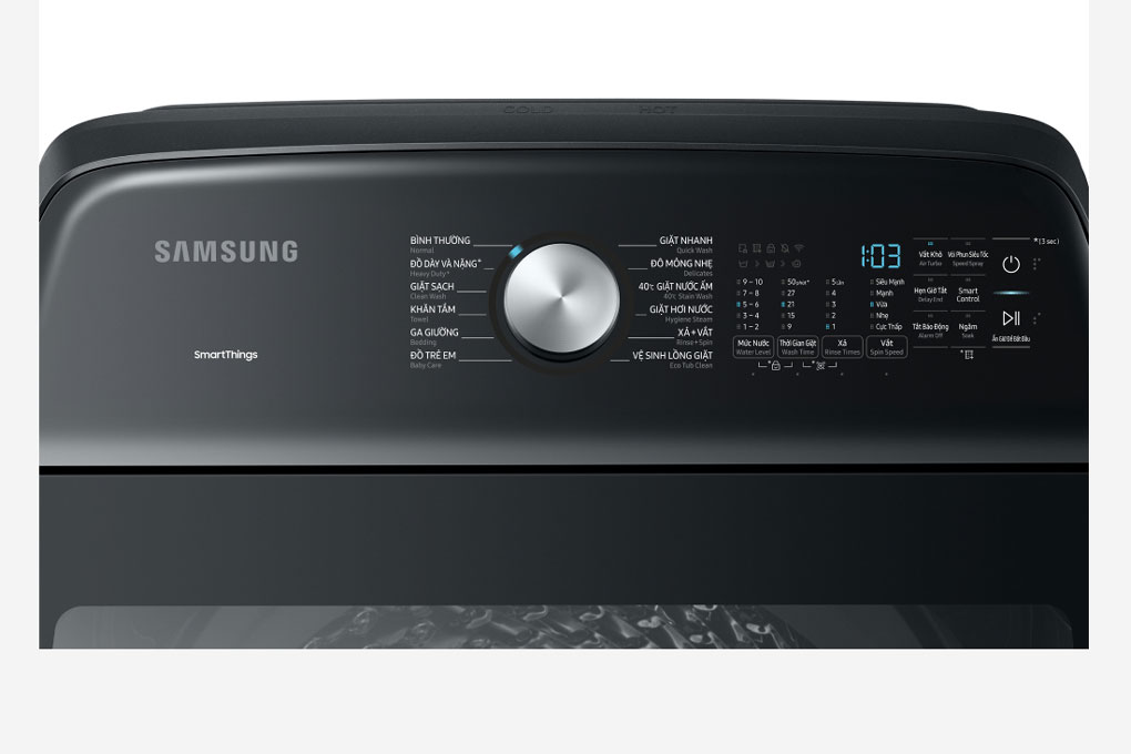 Máy giặt Samsung Inverter 23kg WA23A8377GV/SV lồng đứng - Hàng chính hãng - Giao tại Hà Nội và 1 số tỉnh toàn quốc