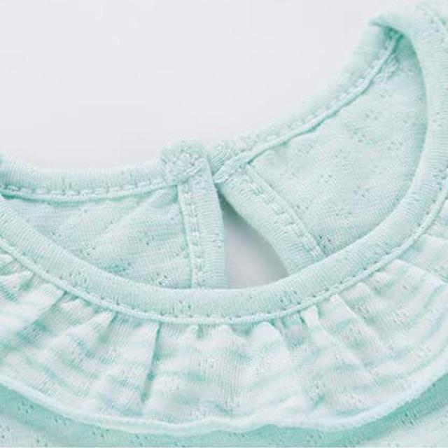 Bộ body ren thỏ cho bé sơ sinh 100% COTTON HỮU CƠ siêu đáng yêu!
