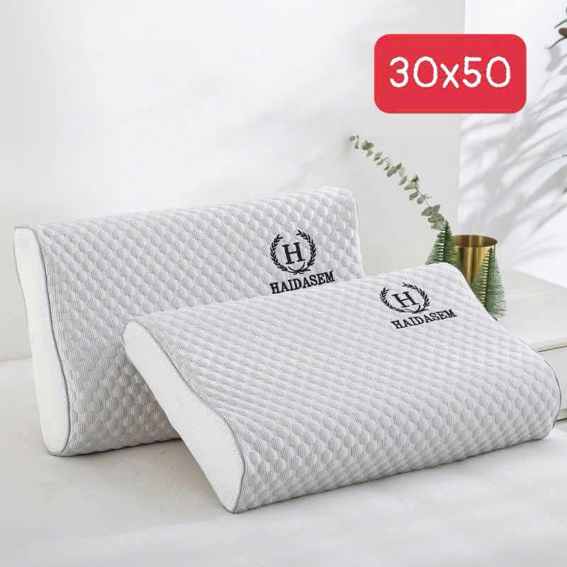 Gối cao su non vỏ mây dành cho người lớn và trẻ em
