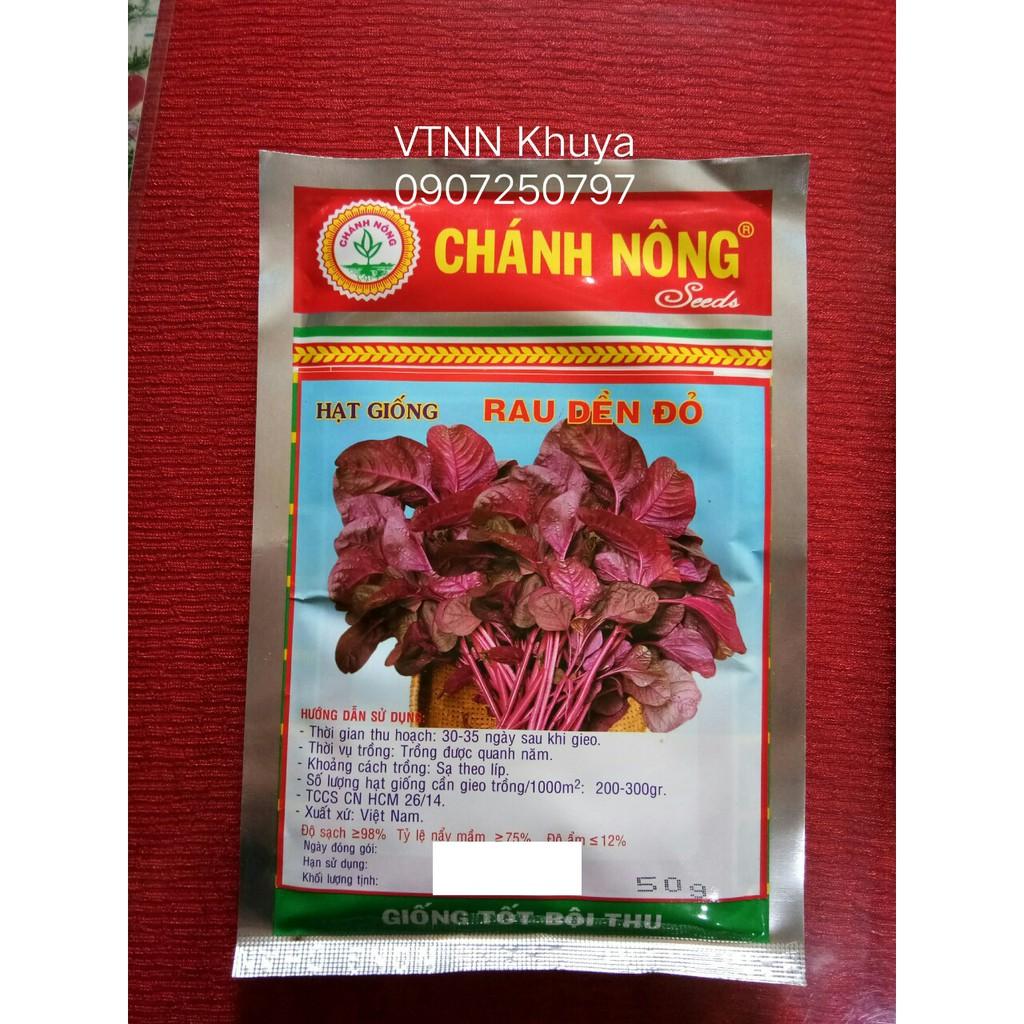 Hạt giống rau dền đỏ Chánh Nông