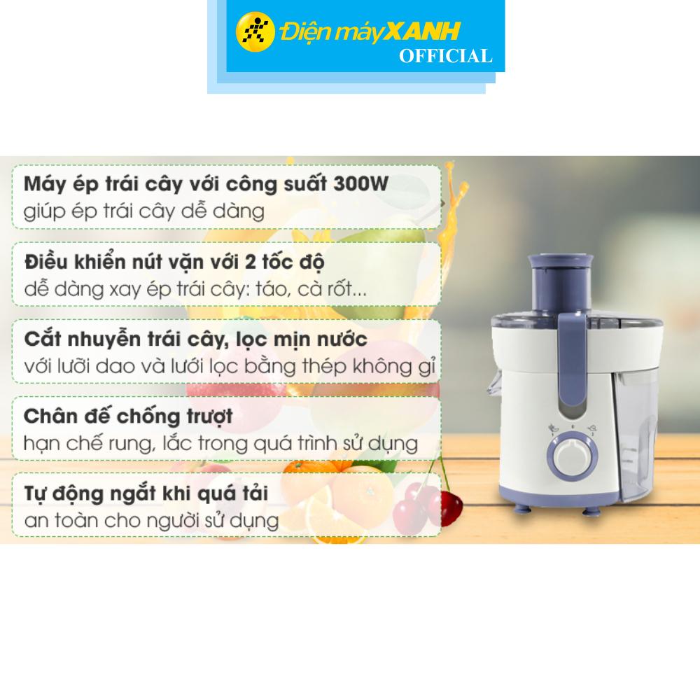 Máy ép trái cây Philips HR1811 - Hàng Chính Hãng