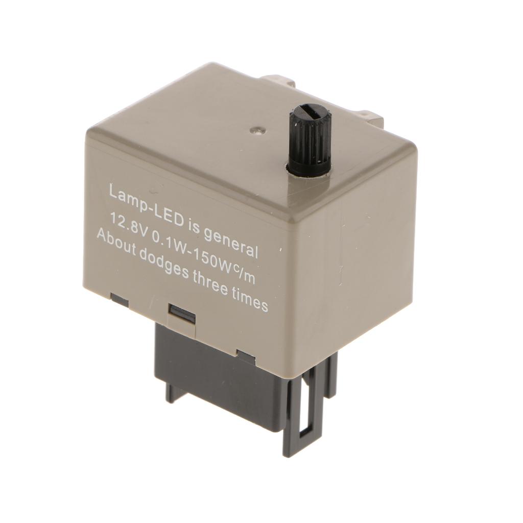 8-Pin Speed Adjustable LED Flasher Relay Fix Turn Signal
