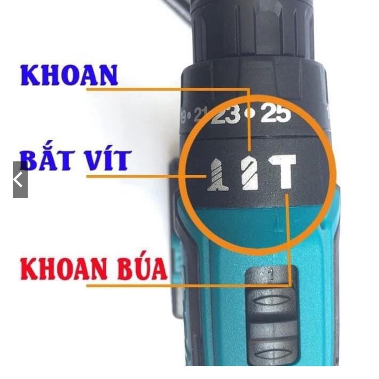 Máy khoan pin MKT 36V Loại 1 Tặng Phụ Kiện 24 món