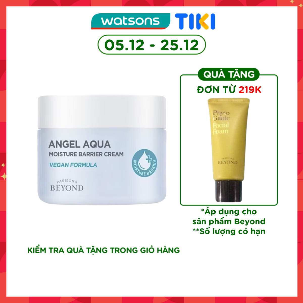 Kem Dưỡng Beyond Angel Aqua Moisture Barrier Cream 150ml