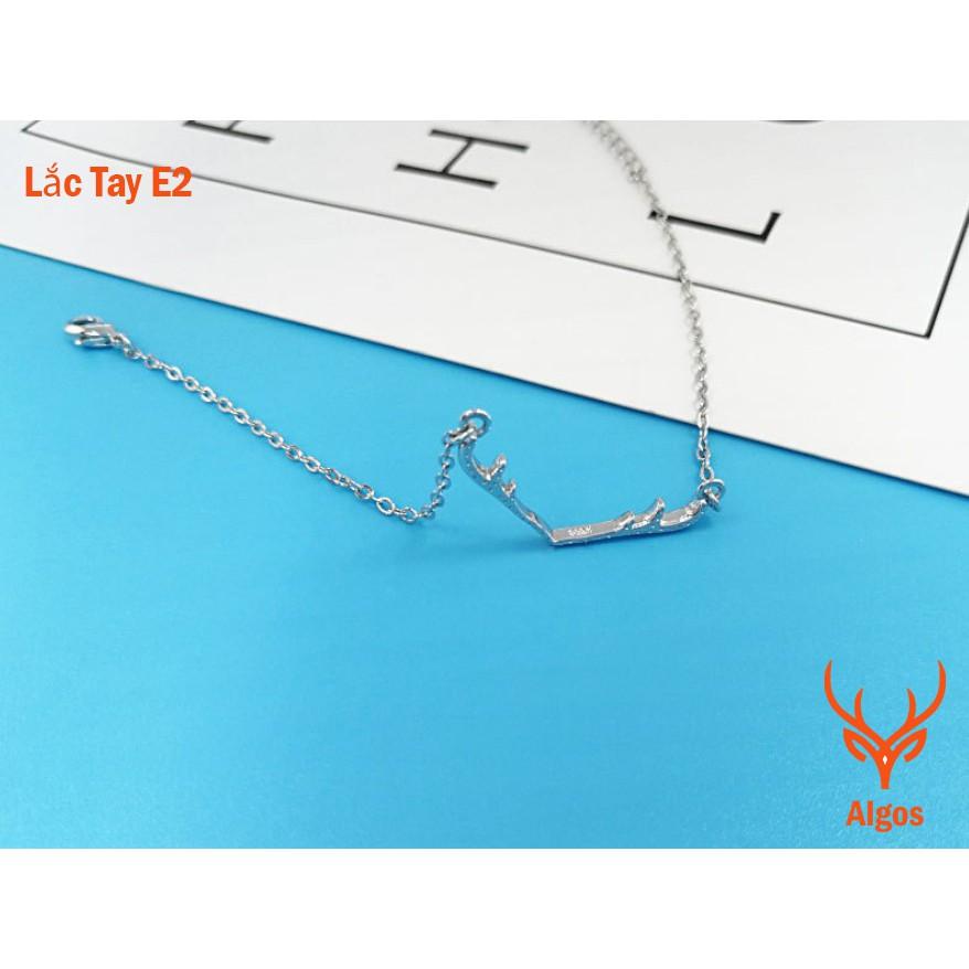 Lắc tay nữ - Gạc Hươu ️ ƯU ĐÃI TOÀN SHOP ️ Bạc 925 sáng bền, thiết kế tinh tế phù hợp mọi phong cách, sự kiện