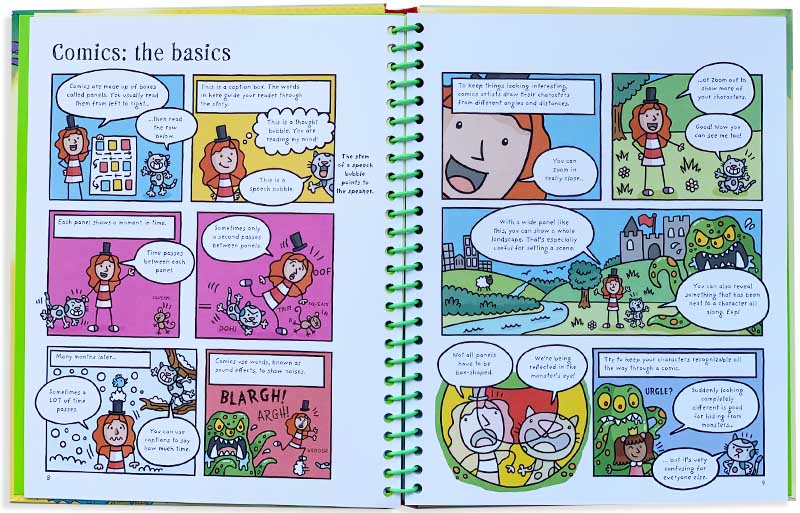 Sách nghệ thuật tiếng Anh: Write And Draw Your Own Comics