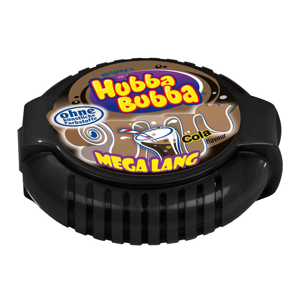 Kẹo gum cuộn siêu dài Hubba Bubba Mega Lang vị Cola (180cm - 56gr)