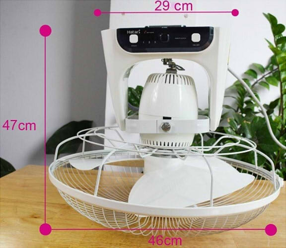 Quạt đảo trần Hatari HT-C18R1 - Có điều khiển Hàng chính hãng