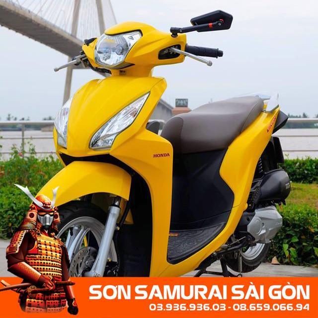 Sơn SAMURAI KUROBUSHI Y810* MÀU VÀNG CHANH chính hãng dành cho xe máy