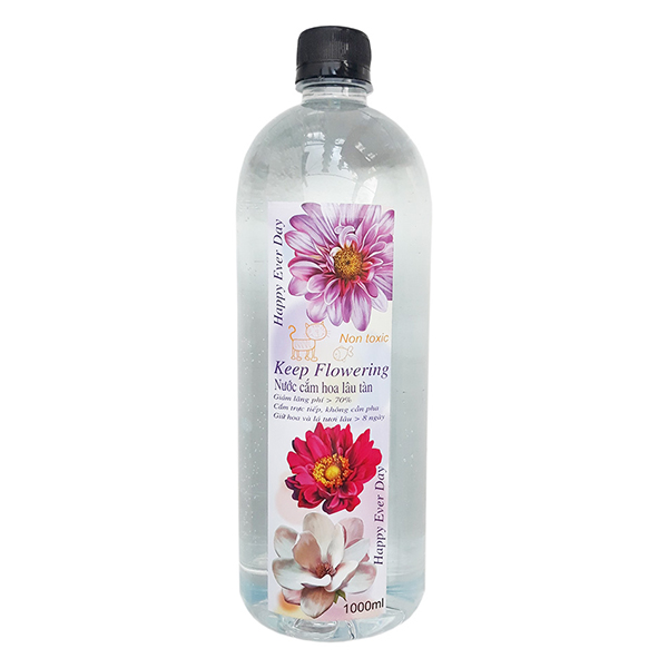 Nước cắm hoa lâu tàn Keep Flowering (1000ml)