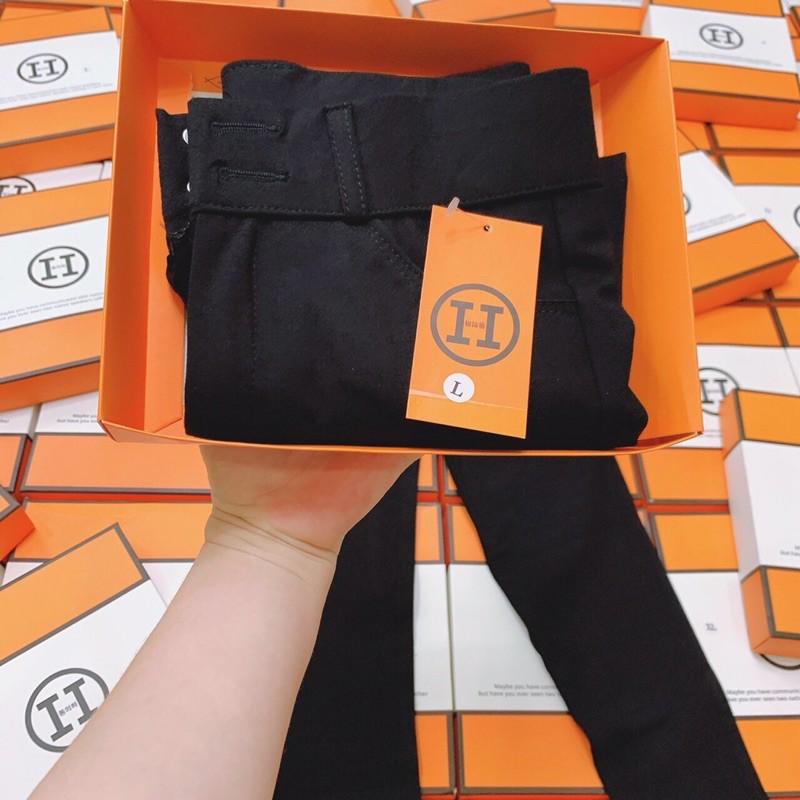 Quần legging cạp cao gen bụng - kèm hộp xinh -Co Giãn 4 Chiều