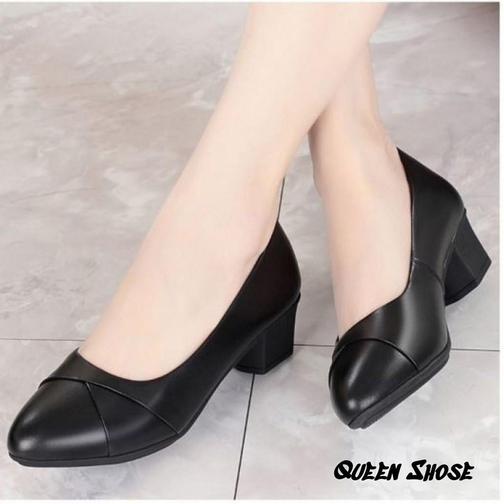 giày nữ - giày búp bê đế 3cm chất da cực mềm From chuẩn size 36 - 40 Hàng vnxk