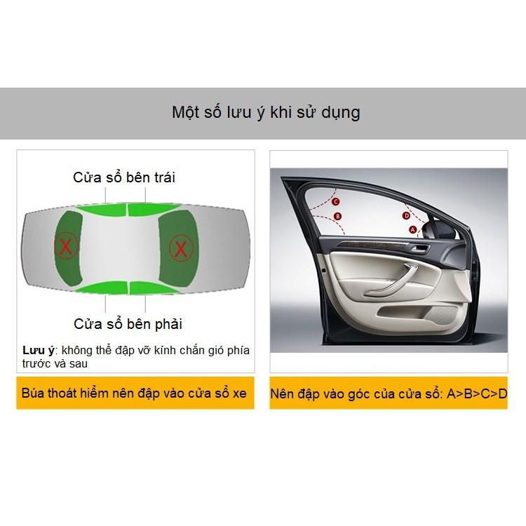 Búa thoát hiểm trên ô tô F05 - Hàng nhập khẩu