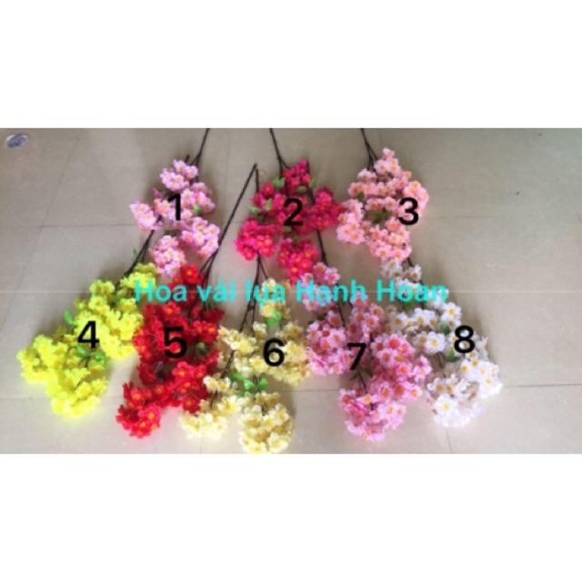 Combo 10 cành hoa anh đào chùm siêu cao cấp- Hoa trang trí,hoa lụa