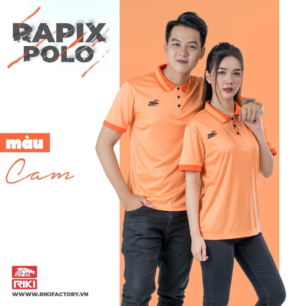 Áo polo nam, áo thun có cổ tay ngắn phong cách thời trang thể thao năng động Riki Rapix - Dungcusport