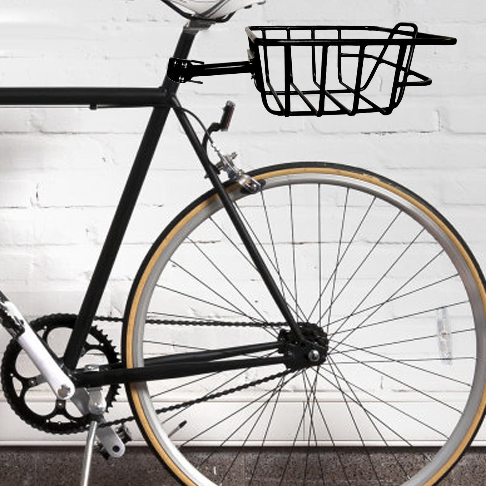 Bike Rear Basket Durable  Basket for Hiking Camping Kid Folding Bikes