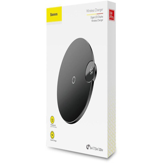 Đế Sạc Không Dây Baseus Có Đèn LED WXSX - Hàng Chính Hãng