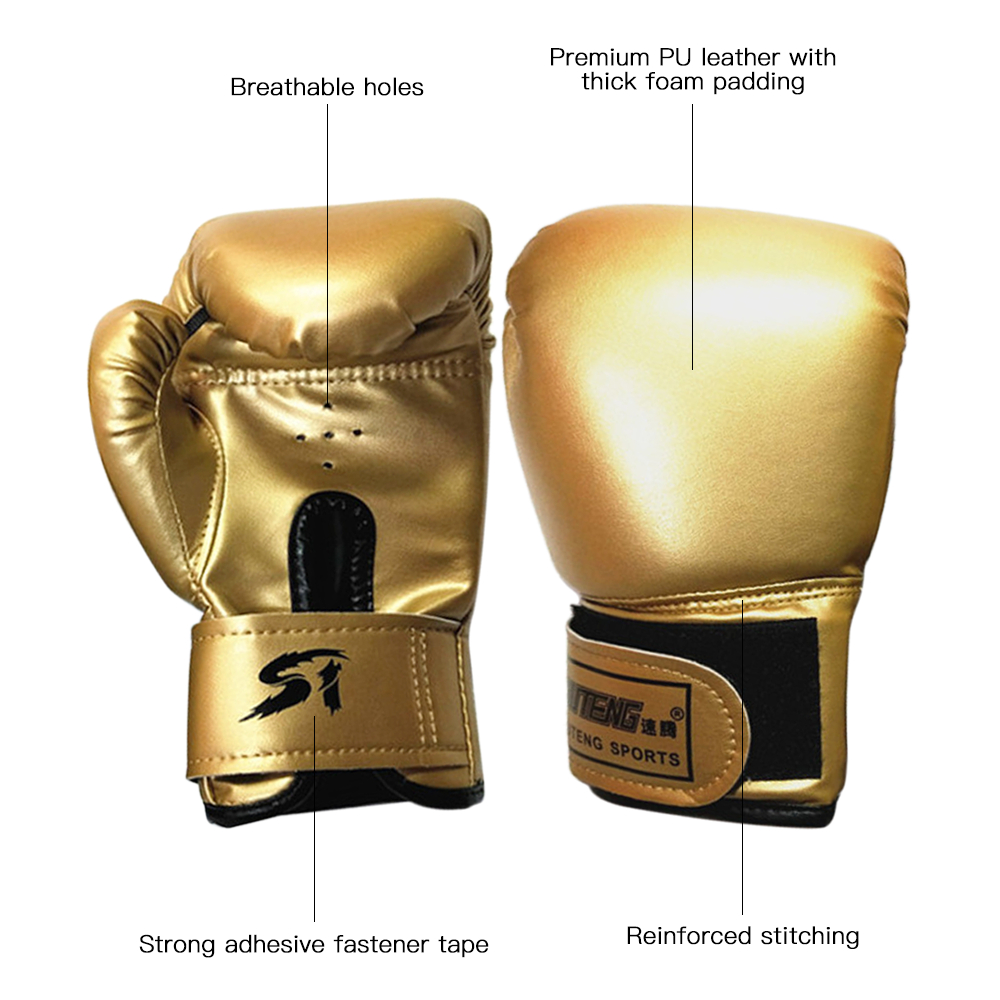 Găng tay đấm bốc cho trẻ em chơi các bộ môn như boxing, muay Thái, ...