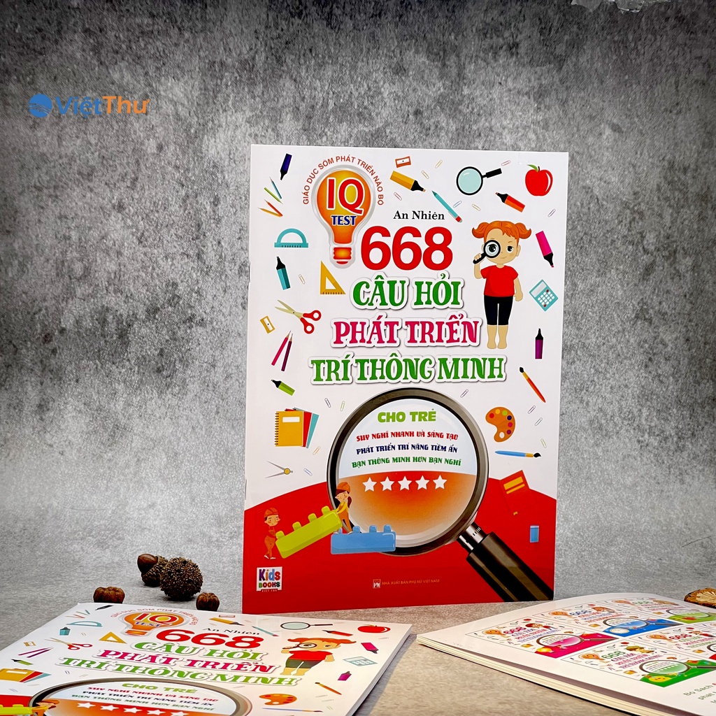 Phát Triển Trí Tuệ IO - 668 Câu Hỏi Phát Triển Trí Thông Minh Cho Trẻ - Tập 5