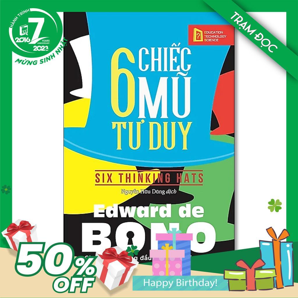 Trạm Đọc Official | 6 Chiếc Mũ Tư Duy (Tái Bản)