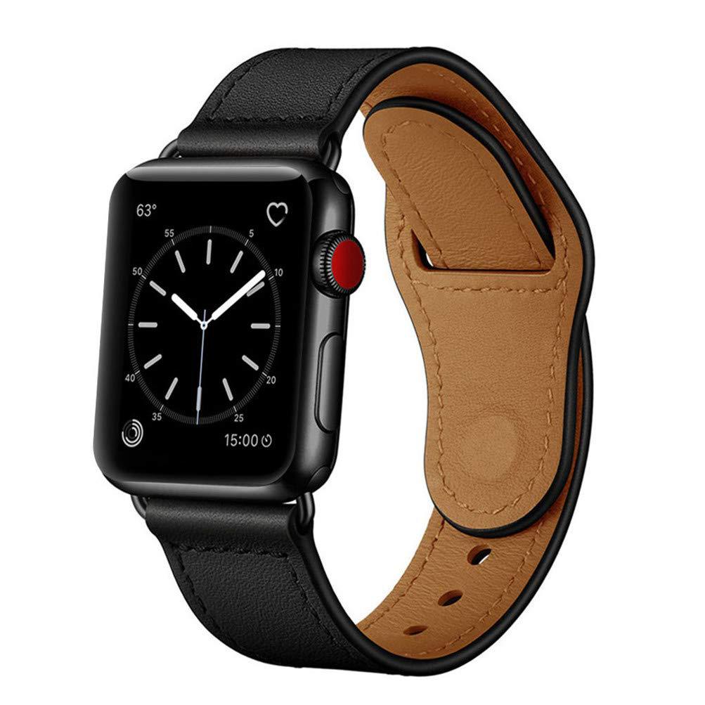 Dây Da Khóa Kiểu Dáng Sport cho Apple Watch Size 38/40/41/42/44/45mm