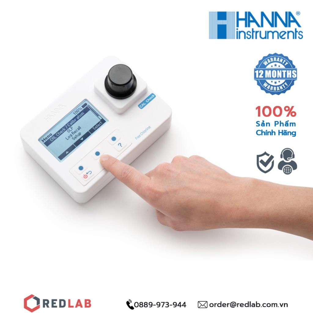 Máy quang đo clo dư cầm tay Hanna HI97701