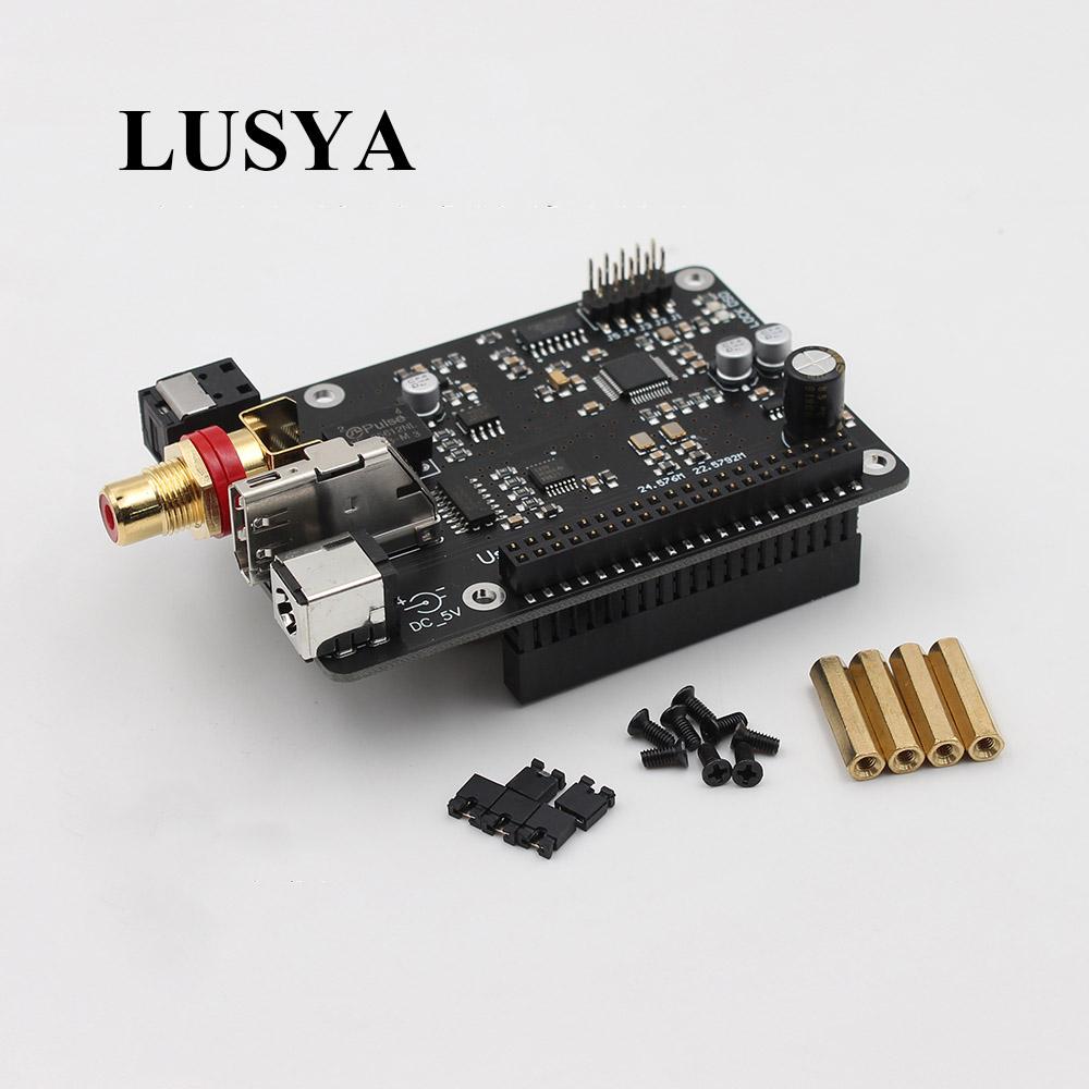 Lusya Raspberry Pi R19 Card Hifi Cound Card I2S DSD Digital phát sóng I2S 384K DSD512