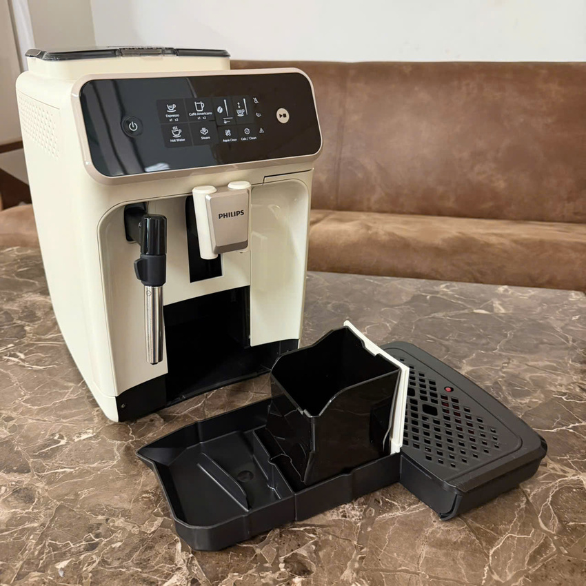 Máy pha cà phê Espresso, Americano tự động và Capuccino, Latte thương hiệu Hà Lan cao cấp Philips EP1221/69 - Hàng chính hãng