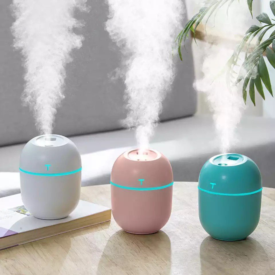 Máy phun tinh dầu mini USB lõi bông - Đèn xông 7 màu - Xông hương khử mùi - Chế độ máy khuếch tán tinh dầu mạnh - Nhiều mẫu mã đẹp mắt