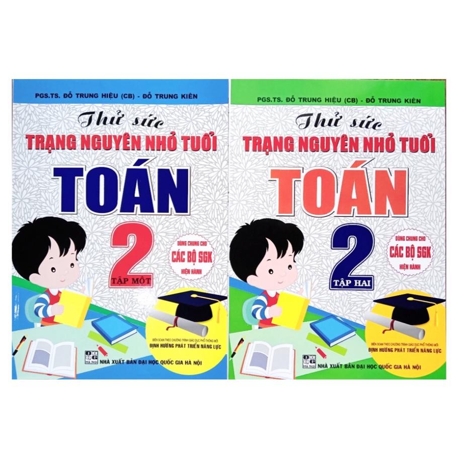 Sách - Combo Thử Sức Trạng Nguyên Nhỏ Tuổi Môn Toán Lớp 2 (Tập 1+ Tập 2)