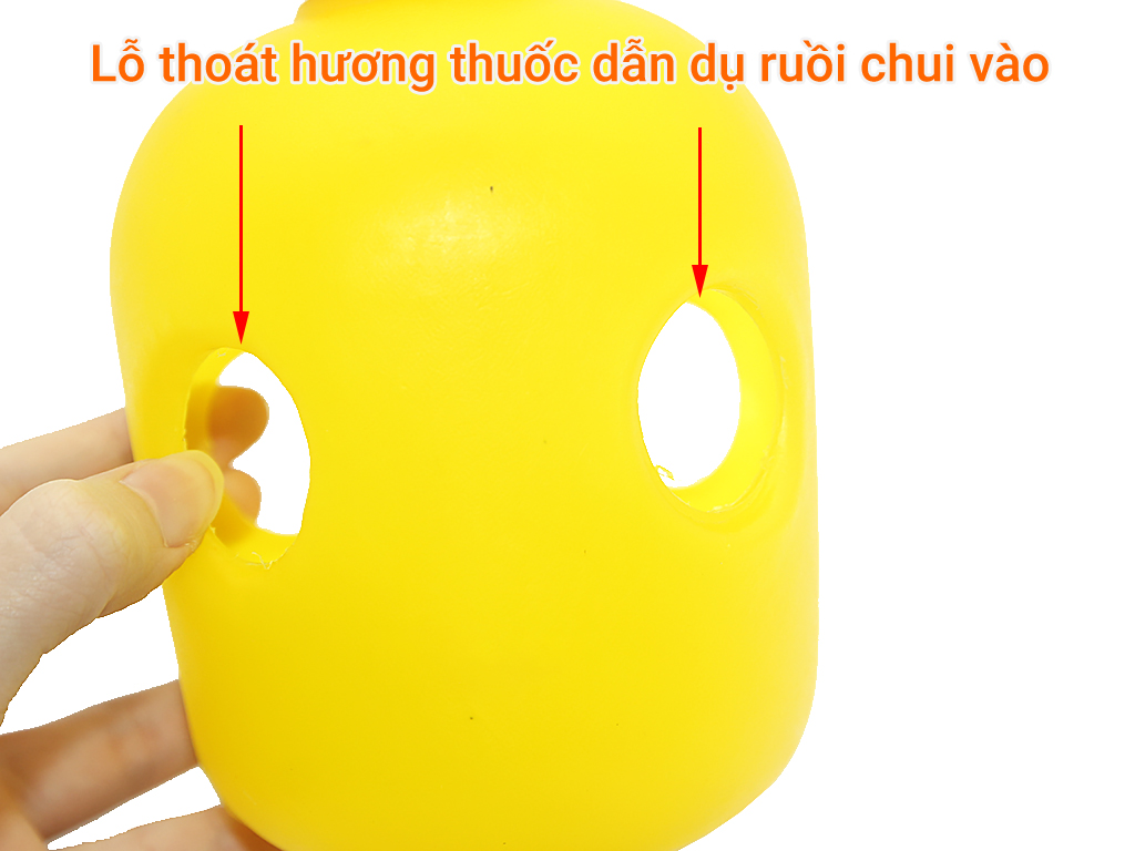 Bộ 5 Lồng dụ bẫy ruồi châm đục trái kèm 1 hộp (2 lọ) thuốc dụ diệt ruồi