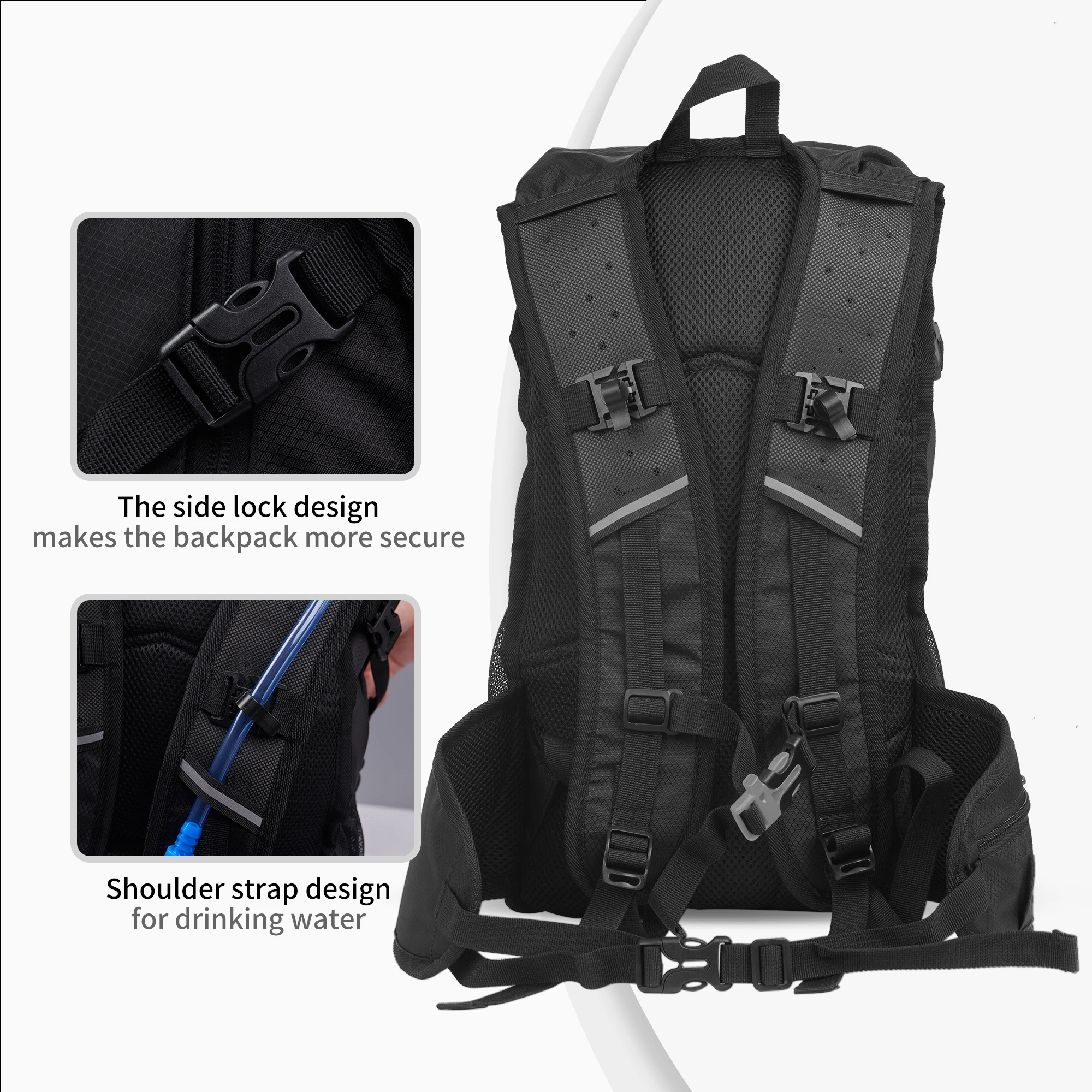 Balo Xe Đạp Leo Núi Thể Thao Naturehike CNK2300BB011 20L (Tặng Kèm Túi Nước)
