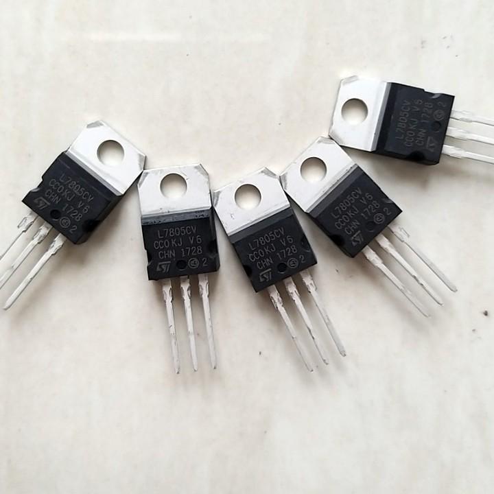 IC ổn áp L7805 xịn xò com bo bộ 10